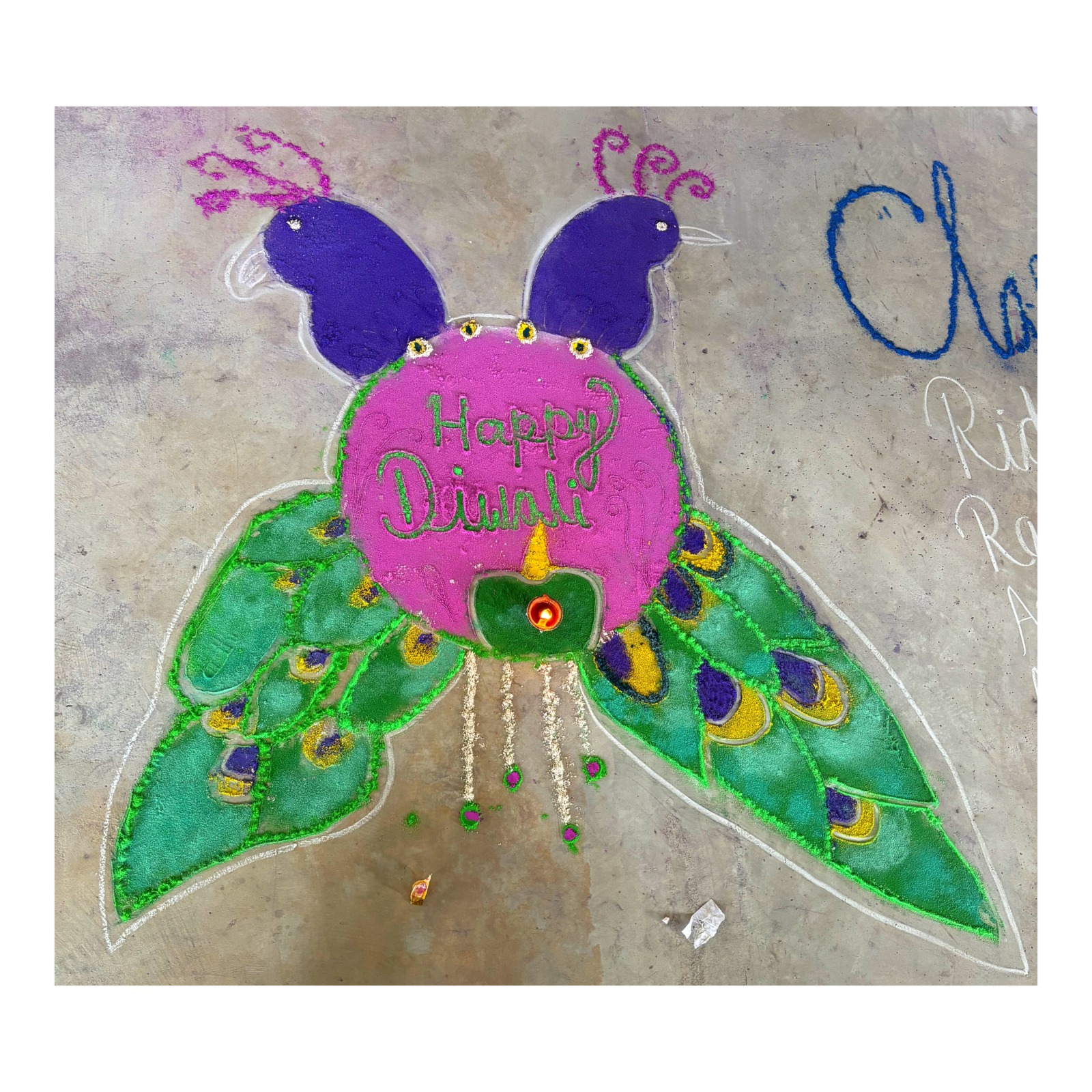 Rangoli Making 2